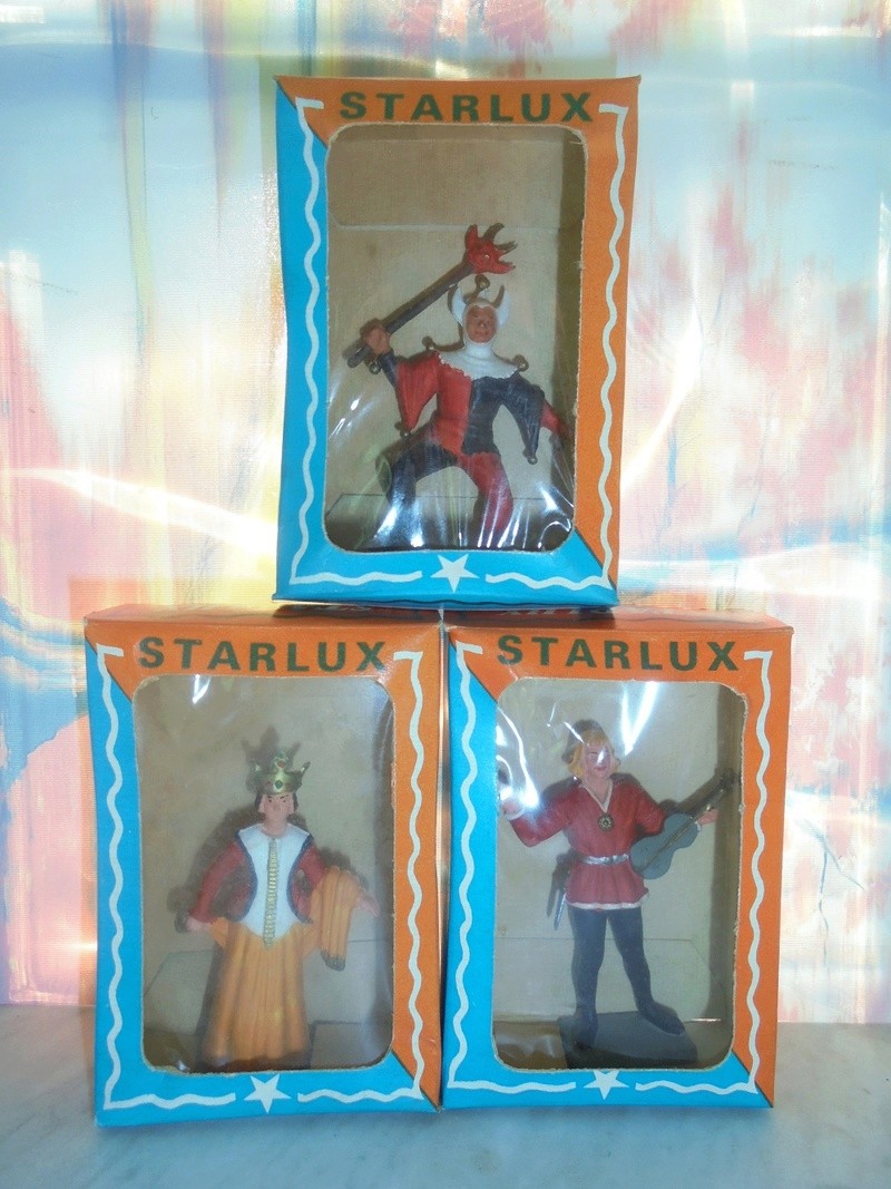 IL JOLLY LA DAMA E IL MENESTRELLO RARI PERSONAGGI MEDIEVIALI STARLUX ANNI 60/70 Dsc05217