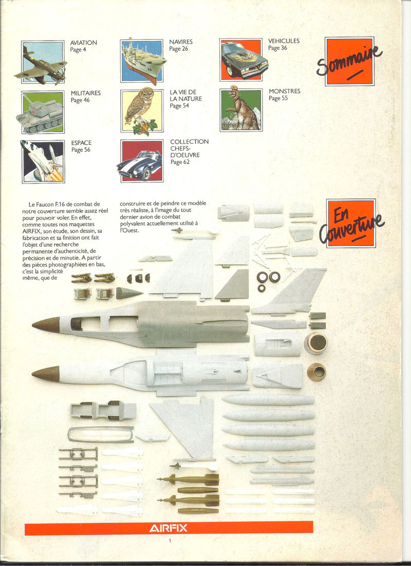 [AIRFIX 1982] Catalogue 1982 19ème édition Airfi160