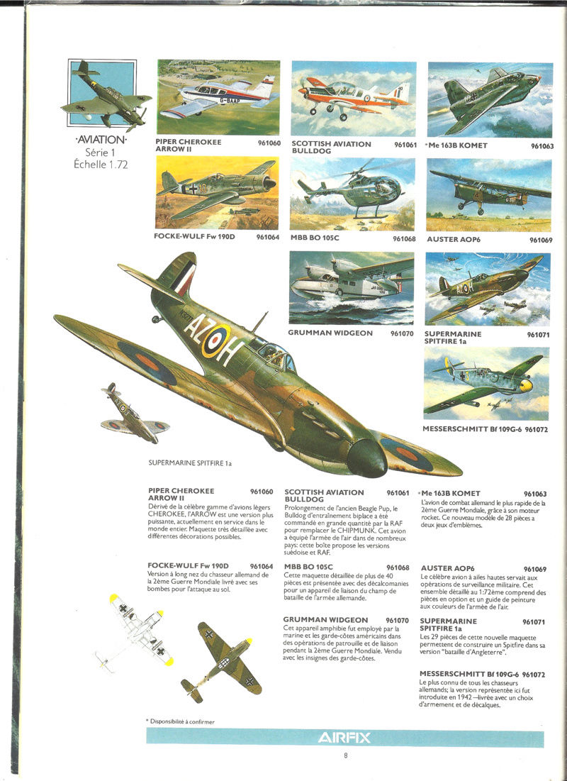 [AIRFIX 1982] Catalogue 1982 19ème édition Airfi176
