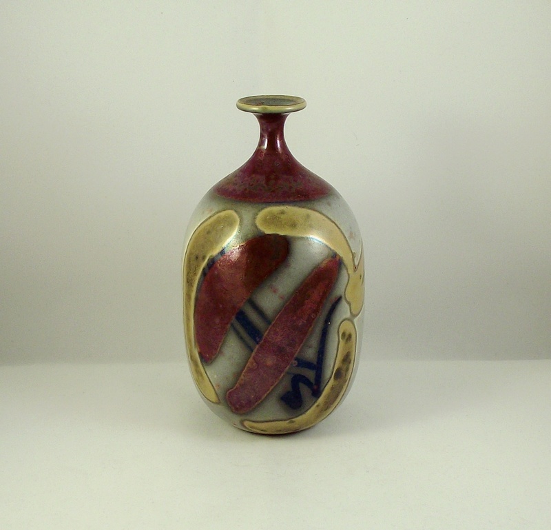 Studio Pottery Vase, Snail mark - Joan Carrillo, Spain Dscf9411