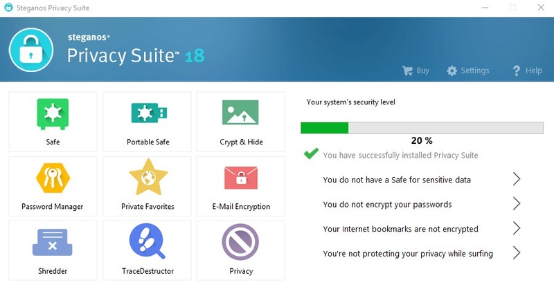 Steganos Privacy Suite 18 (Review) 130