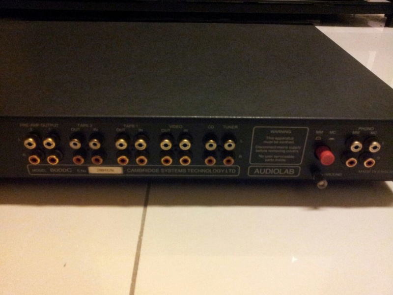Audiolab 8000C pre amp (black) sold Whatsa11