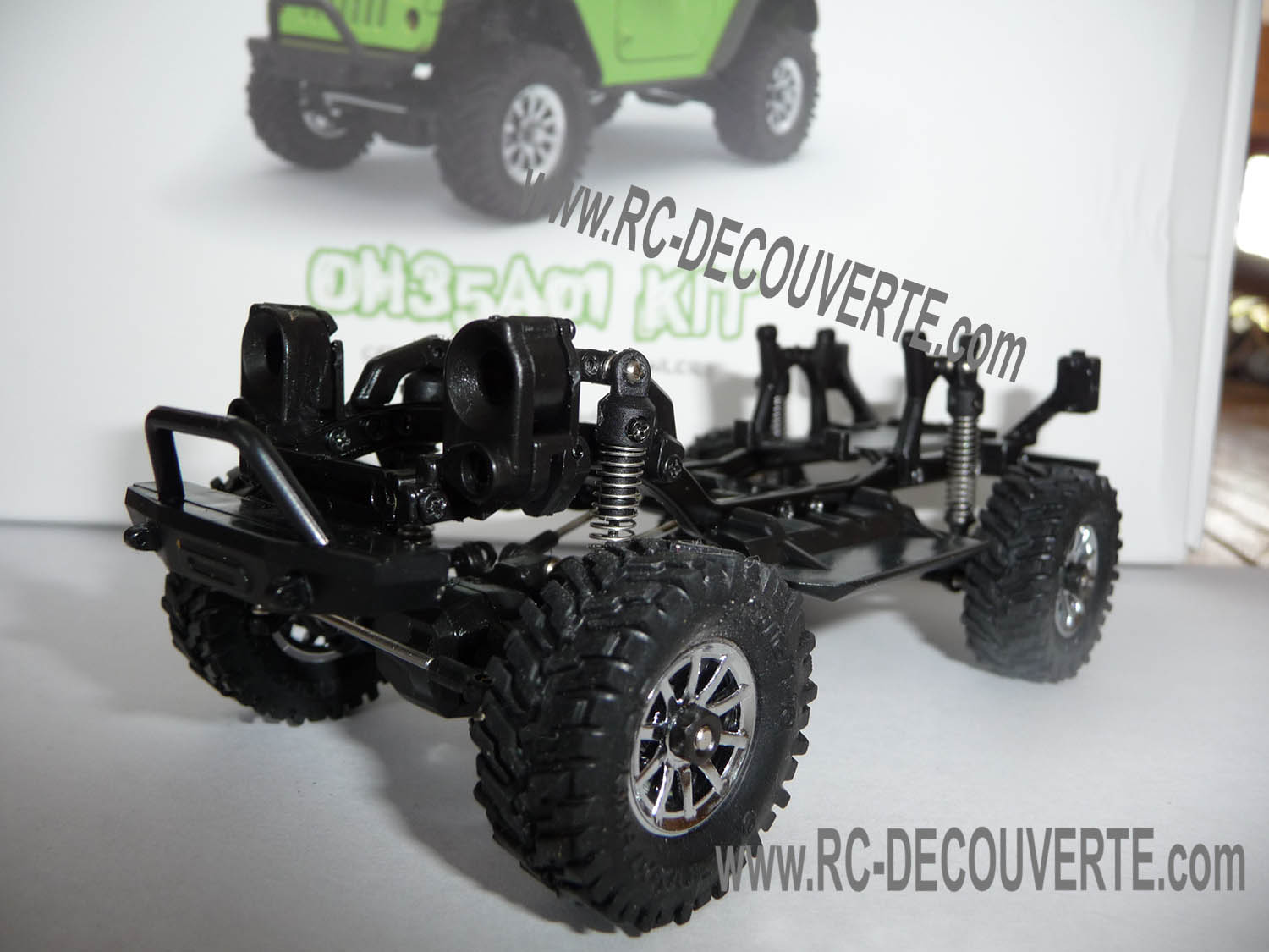 Orlandoo OH35A01 Kit Jeep 1/35 mini crawler présentation découverte montage et essai - Page 2 Orland24