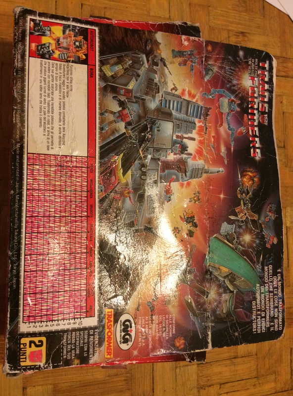 Transformers Bora \ Sandstorm G1 in box GIG Img_6112