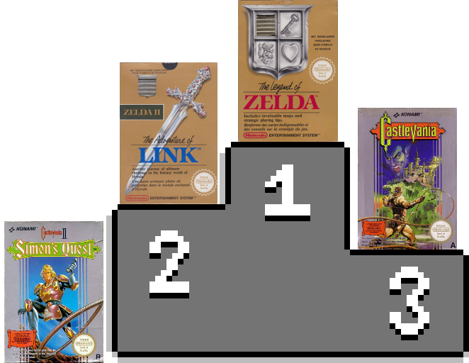 [VOTE] Les meilleurs jeux de chaque machine - épisode 1 : NES - ETAPE 3 : Décompte Podium11