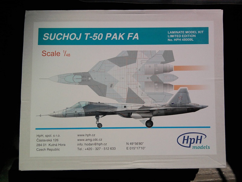 Sukhoy T-50 PAK FA / HPH Models, 1:48 01_13