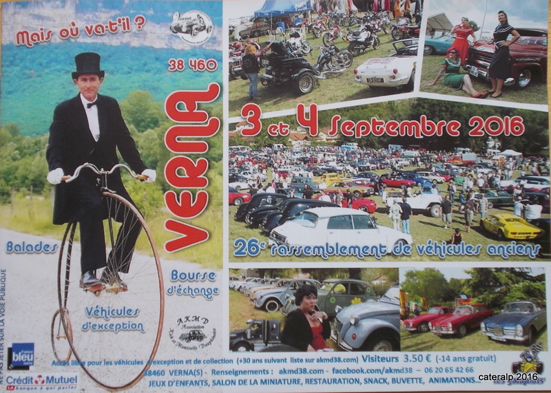 Rassemblement vehicules anciens de Vernas ( Isère) Vernas10