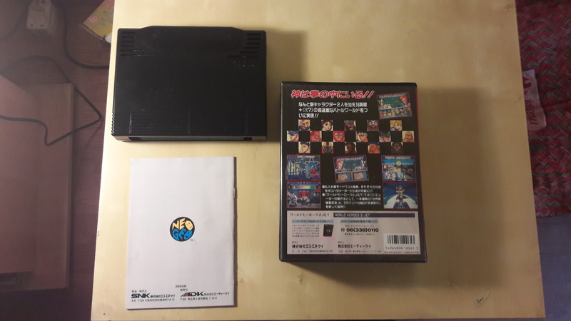 VDS Jeux Neo Geo AES JAP/US/EURO 20161040