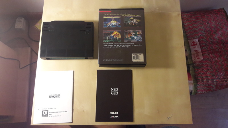 VDS Jeux Neo Geo AES JAP/US/EURO 20161044