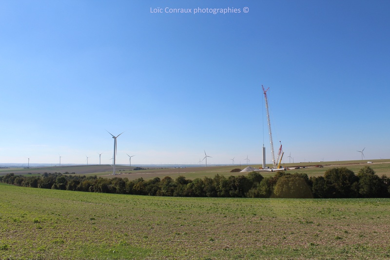 Chantier éolien de La Cense des Prés (51) Img_4716