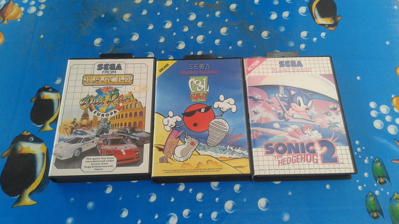 Lotto Giochi Sega master System 20160915