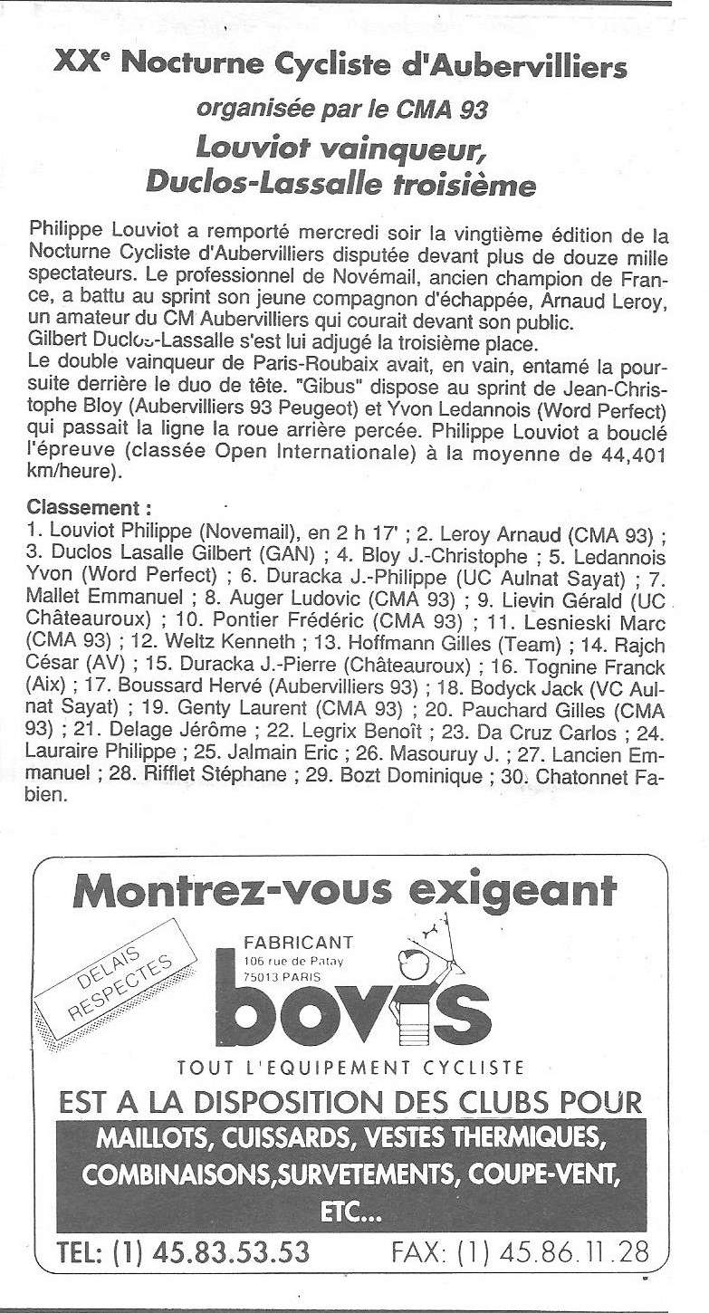 Coureurs et Clubs de Octobre 1993 à Septembre 1996 - Page 7 00914