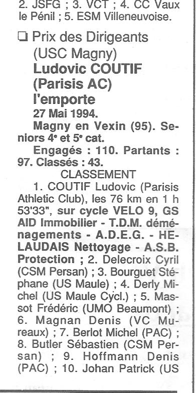 Coureurs et Clubs de Octobre 1993 à Septembre 1996 - Page 6 03910