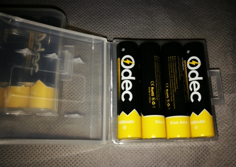 Odec AAA-Batterie wiederaufladbar 8 Stück Batter10