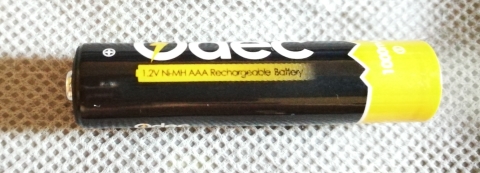 Odec AAA-Batterie wiederaufladbar 8 Stück Beschr11