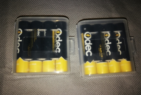 Odec AAA-Batterie wiederaufladbar 8 Stück Diebat10