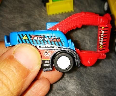 Yi Da Toys - 6 Spielzeugautos Baufahrzeuge Kleine17