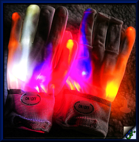 Glovion LED Handschuhe Leucht11