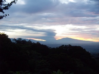 Volcano erupts sending rocks and ash 4km high. 100b4110