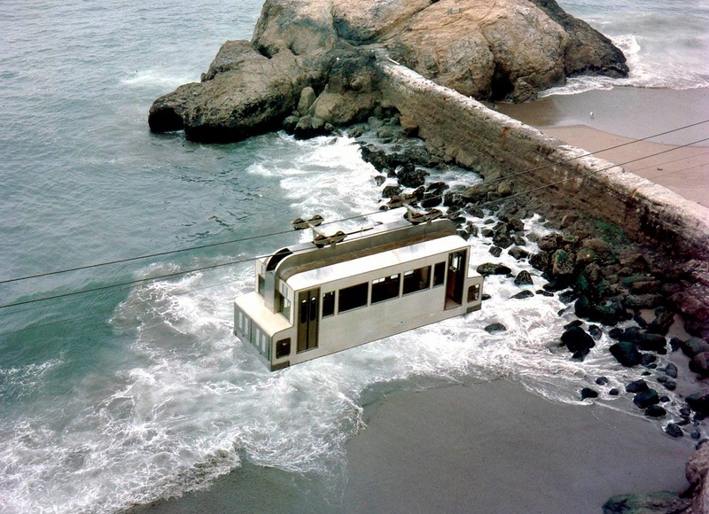 Cliff House Sky Tram, San Francisco 1955- 1966 14249711