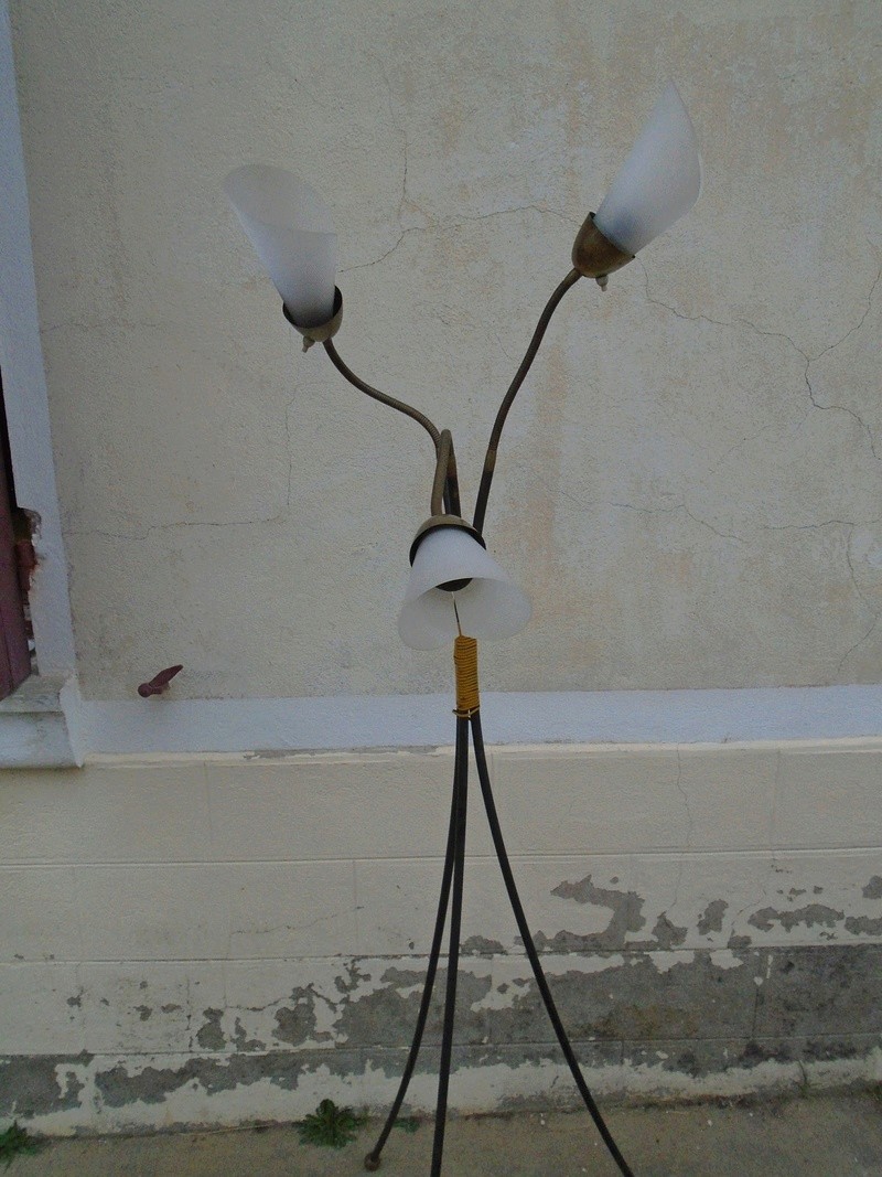 lampadaires - Floor lamp mid century modern Dsc04718