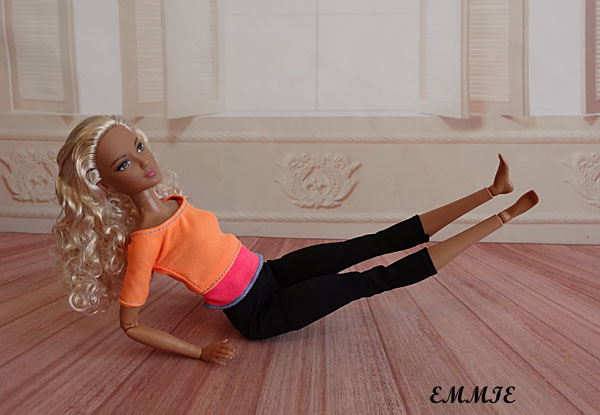 Barbie Fitness orange  1212