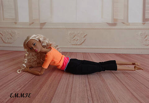 barbie fitness rousse