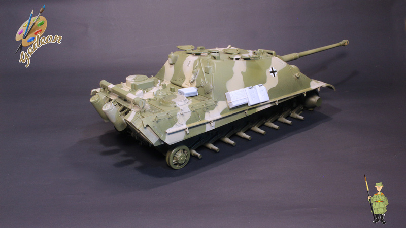 Jagdpanther Sd.Kfz.173 – 1/35ème Dragon - Equipage terminé 3_camo10