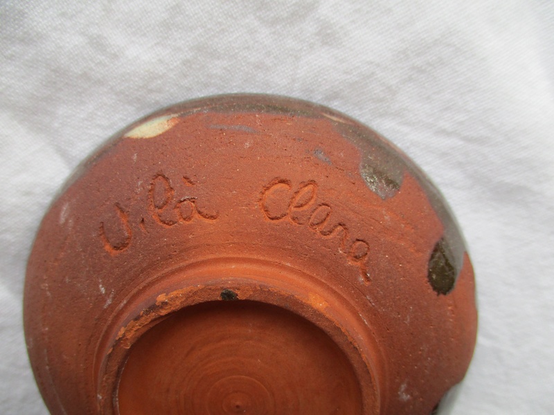 Hand Signed Vila Clara Spanish Pottery Img_0427