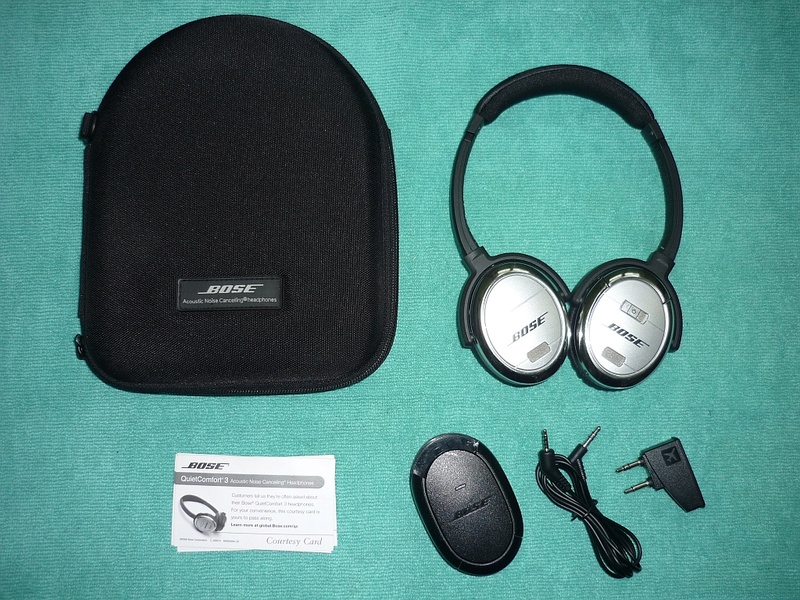 Bose Quiet-comfort 3 Acoustic Noise Cancelling headphones (Genuine) SOLD 0110