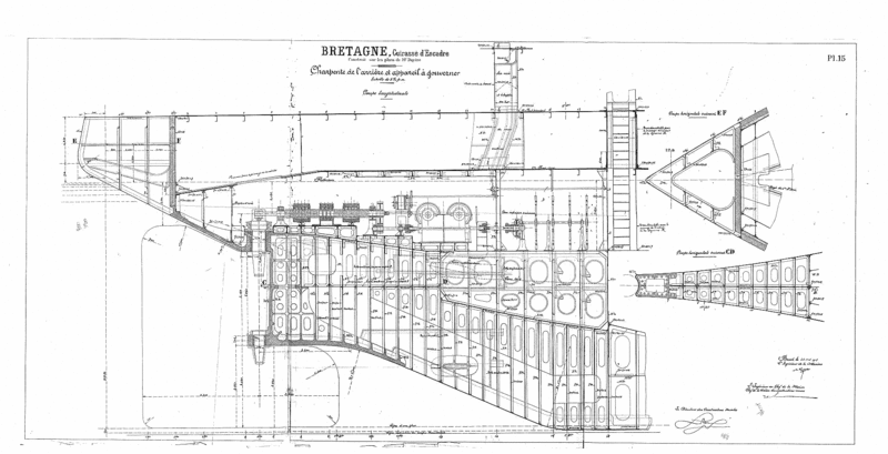 [FRANCE] Cuirassé BRETAGNE (version SHD 1913) Bretag24