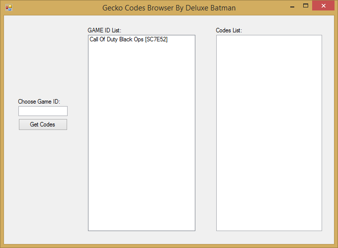 Gecko Codes Browser Untitl11