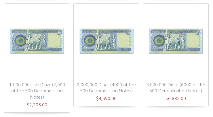 Iraq Dinar Scam from Scam Detector Iraqi-10