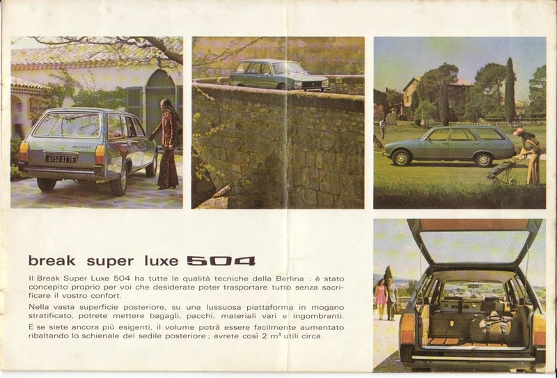 Brochure Peugeot 504 Break 1973 Img_0023