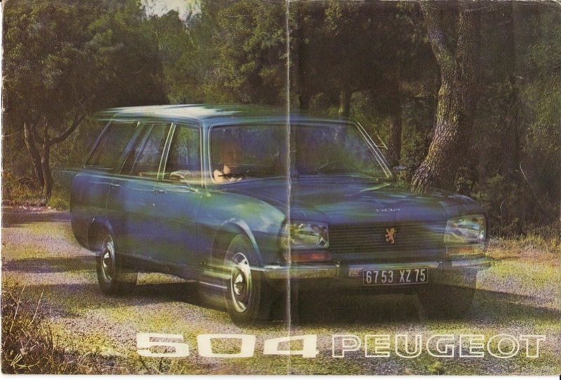 Brochure Peugeot 504 Break 1973 Img_0026