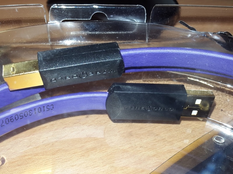 Wireworld Ultraviolet 7, USB Type Audio Cable A to B-1meter (Sold) 20161015