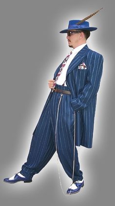 Zoot suit: in pics AS PROUD AS A PEACOCK 67e58d11
