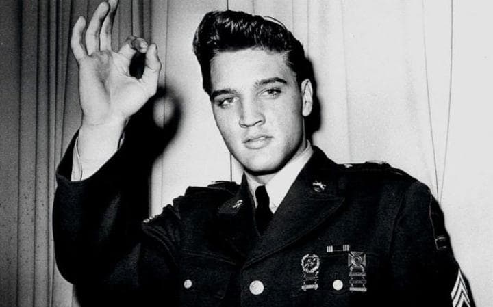  Elvis Presley The Controversial King Of Rock And Roll that capitalised on Black folk music from the deep south.  In Elvis's own words "The colored folks been singing it and playing it just like I’m doin' now, man, for more years than I know Elvis-13