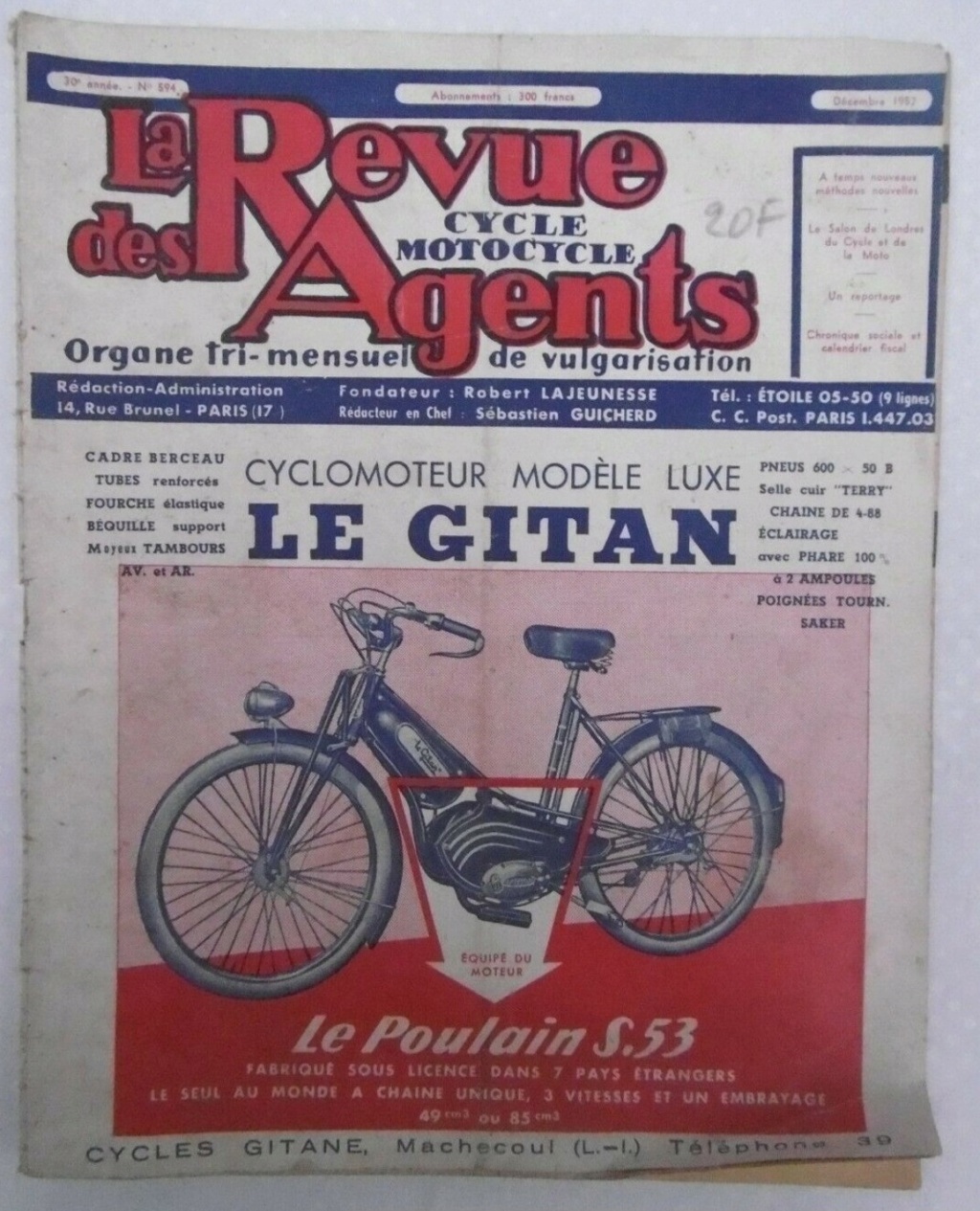 Cyclo 49,9 moteur Le Poulain  Le_git31