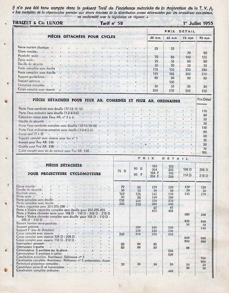 LUXOR  éclairage .... catalogue 1955 et doc Norma  Luxor_11