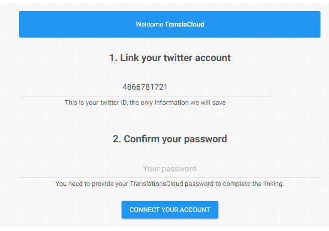 Twitter connect: link your account Twitte15