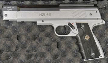 Cherche répliques mécaniques à plombs 4,5mm d'armes de poing Hw4510