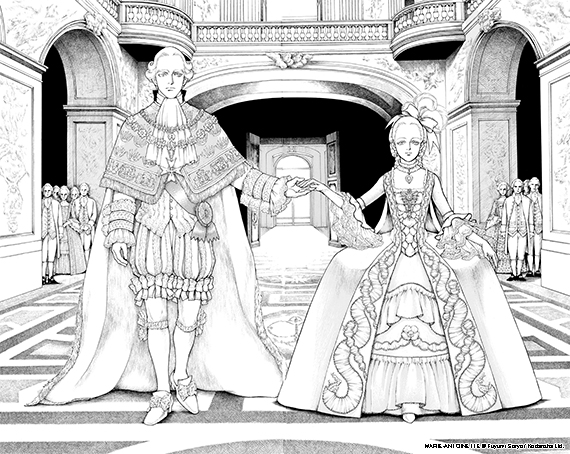 « Marie-Antoinette: La jeunesse d’une reine » BD-manga de Fuyumi Soryo Marie-11