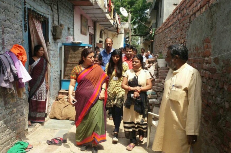 Meenakshi Lekhi Interacted With Residents Of Moti Nagar Assembly Delhi | BJP 217