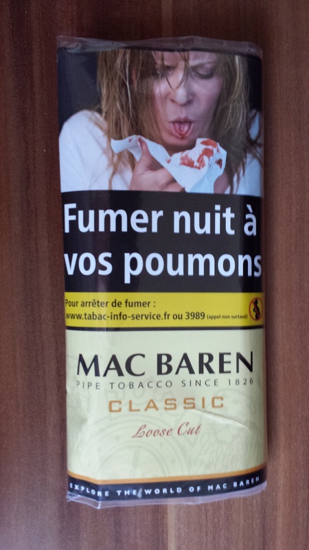 Nouvelle pochette Mac Baren Vanilla vendue en France ... Quelle horreur ! 20160910