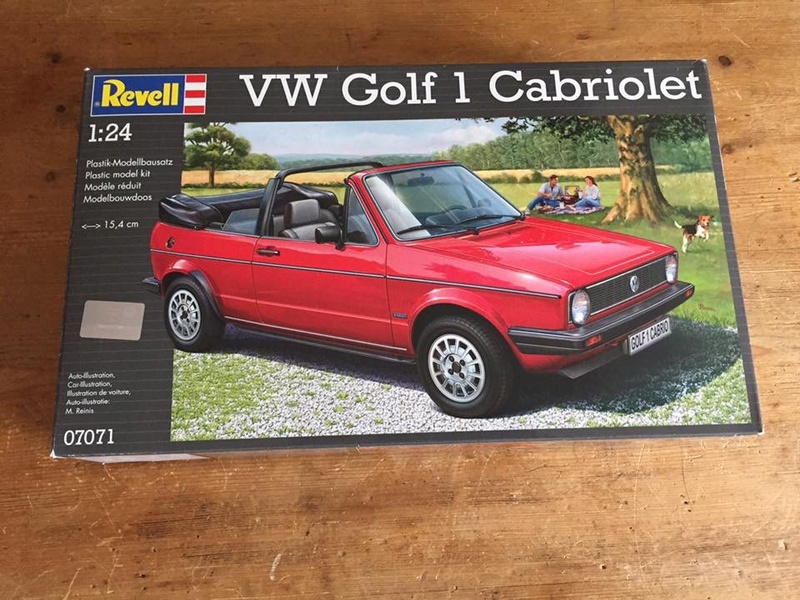 VW Golf 1 Cabriolet 1/24 [ REVELL ] Image43