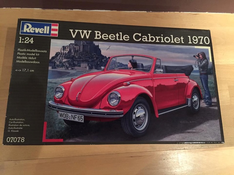 VW Beetle Cabriolet 1970 1/24 [ REVELL ] Image70