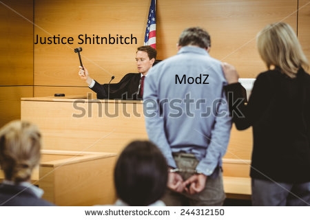 Hearing For ModZ - Court Now in Session Stock-10