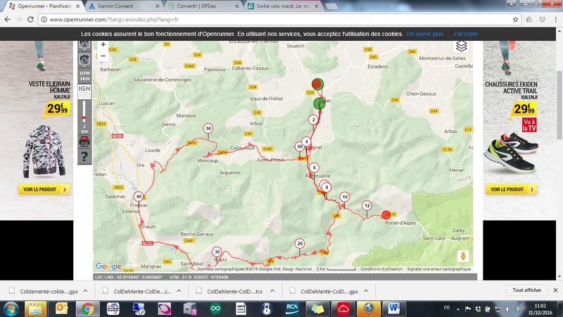 Sortie velo mardi 1er novembre 2016 Groupe10