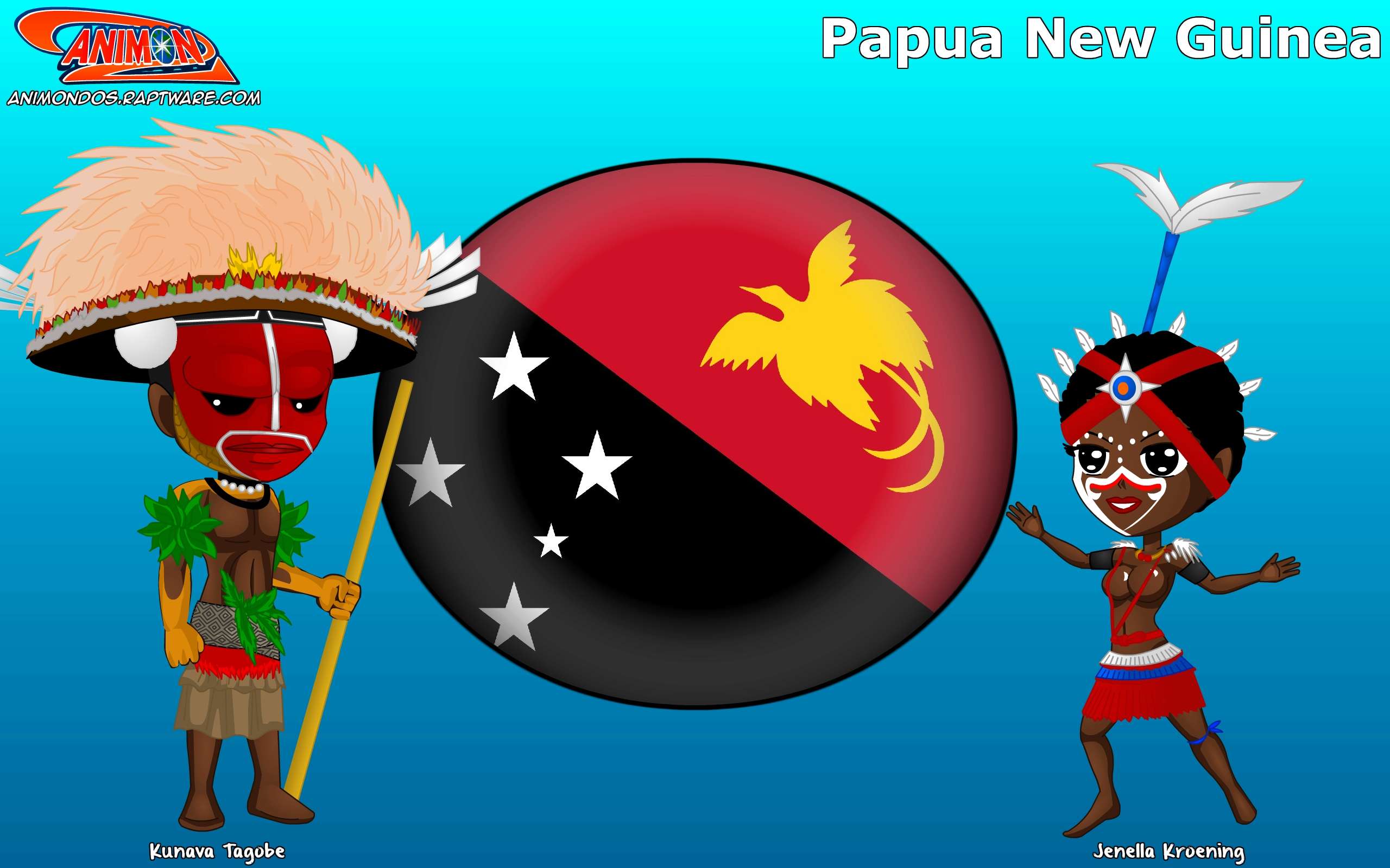 Trajes del mundo  - Página 7 Papua-10